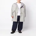 Kenzo Varsity parka coat - Grey