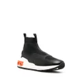 Ferragamo Cosma Sock high-top sneakers - Black