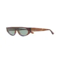 Thierry Lasry round-frame sunglasses - Brown