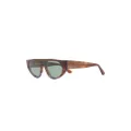 Thierry Lasry round-frame sunglasses - Brown