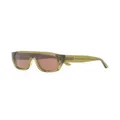Thierry Lasry Klassy square-frame sunglasses - Green