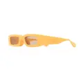 Jacquemus Tupi square-frame sunglasses - Yellow