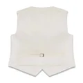 Saint Laurent button fastening waistcoat - Neutrals
