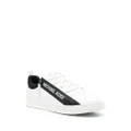 Michael Kors logo-print zip-detailed sneakers - White