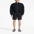 Dion Lee plain oversize bomber jacket - Black