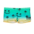 Molo Norton graphic-print swim shorts - Green