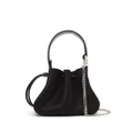 Oscar de la Renta logo-embellishment mini bucket bag - Black