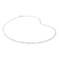 Monica Vinader recycled sterling-silver paperclip-chain necklace