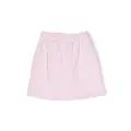 Ecoalf elasticated drawstring-waistband cotton skirt - Pink