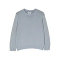 Ecoalf long-sleeve cotton sweater - Blue