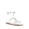 Gianvito Rossi crystal-embellished sandals - Silver