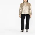 Moncler Tazenat zip-up hooded jacket - Gold