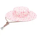 Moncler logo-print sun hat - Pink