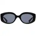 Gucci Eyewear oversized round-frame sunglasses - Black