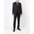 BOSS button-down tailored waistcoat - Black