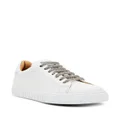 Philipp Plein low-top lace-up leather sneakers - White