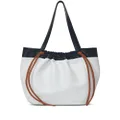 Proenza Schouler colour-block drawstring tote bag - White