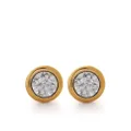 Monica Vinader Essential diamond stud earrings - Gold