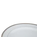 Christofle Malmaison Platine oval plate - White