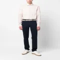 Brunello Cucinelli striped long-sleeve shirt - Neutrals