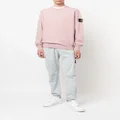 Stone Island Compass-patch sweatshirt - Pink