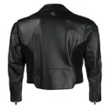 Ferrari leather biker jacket - Black