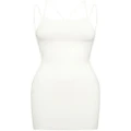 Dion Lee spaghetti-strap mini dress - White