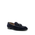 Gianvito Rossi tassel-detail suede loafers - Blue