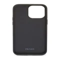 Prada leather iPhone 14 Pro Max case - Blue