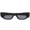 Dsquared2 Eyewear cat-eye logo-plaque sunglasses - Black