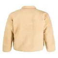 YMC fleece buttoned jacket - Neutrals