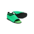 Andrea Montelpare contrasting-trim open-toe sandals - Green
