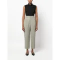 Brunello Cucinelli high-waisted trousers - Green