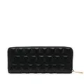 Versace Virtus leather wallet - Black