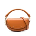 Stella McCartney Frayme chain-detail shoulder bag - Orange