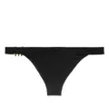 Moschino M plaque bikini briefs - Black
