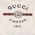 Gucci Firenze 1921 cotton hoodie - White