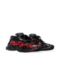 Balenciaga Runner graffiti-print sneakers - Black