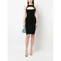 Dsquared2 cut-out knitted dress - Black