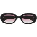 Chloé Eyewear square frame sunglasses - Black