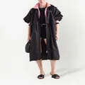 Prada Re-Nylon zip-up raincoat - Black