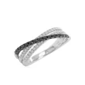 HYT Jewelry 18kt white gold diamond ring - Silver