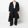 Mackintosh double-breasted rain coat - Black
