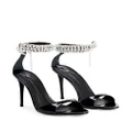 Giuseppe Zanotti Intriigo Bijoux 90mm sandals - Black