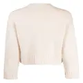 Pringle of Scotland V-neck cashmere jumper - White