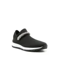 Jimmy Choo Verona crystal-embellished sneakers - Black