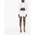 ISABEL MARANT Caly denim miniskirt - White