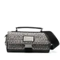 Dolce & Gabbana logo-print messenger bag - Brown