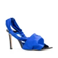 Jimmy Choo 115mm heeled leather sandals - Blue