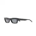 Valentino Eyewear Rockstud square-frame sunglasses - Black